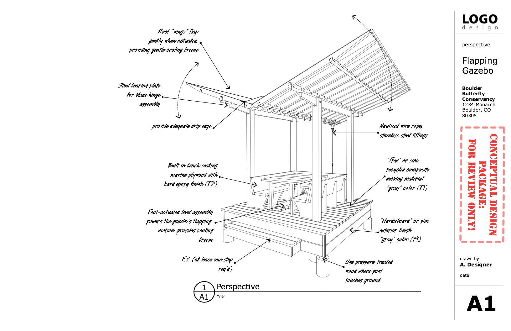 Flapping Gazebo image 2