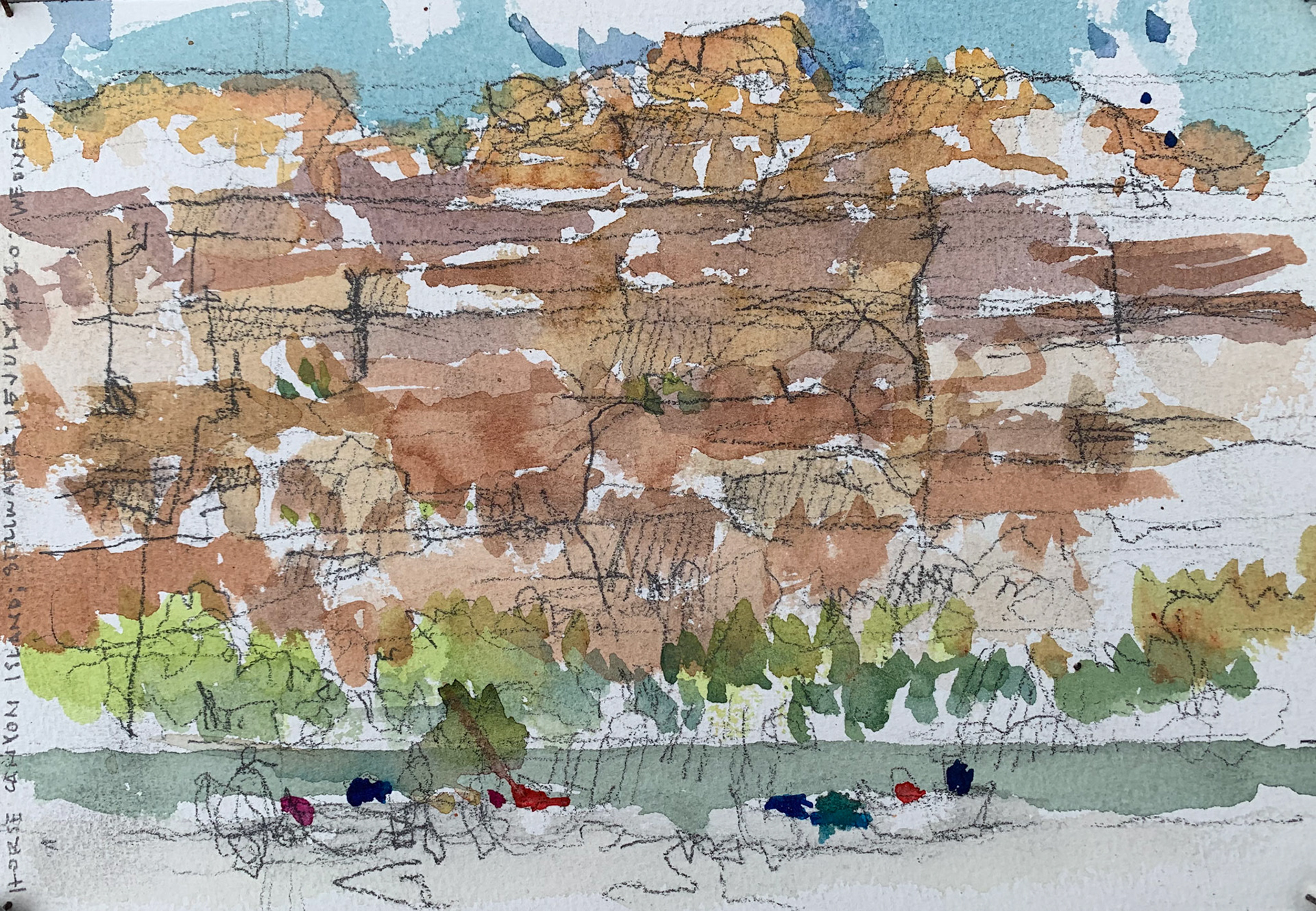 Plein Air, Sketching